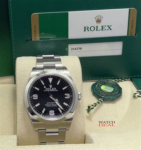 rolex explorer ref.214270 neu kaufen|rolex explorer 214270 mark 2.